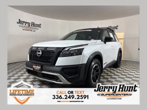 White 2025 Nissan Pathfinder Rock Creek for sale in Lexington, NC
