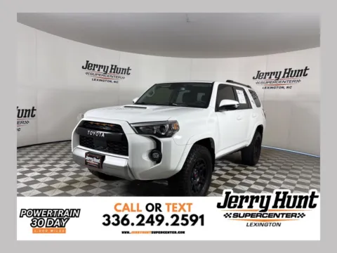White 2021 Toyota 4Runner TRD Off-Road Premium for sale in Lexington, NC