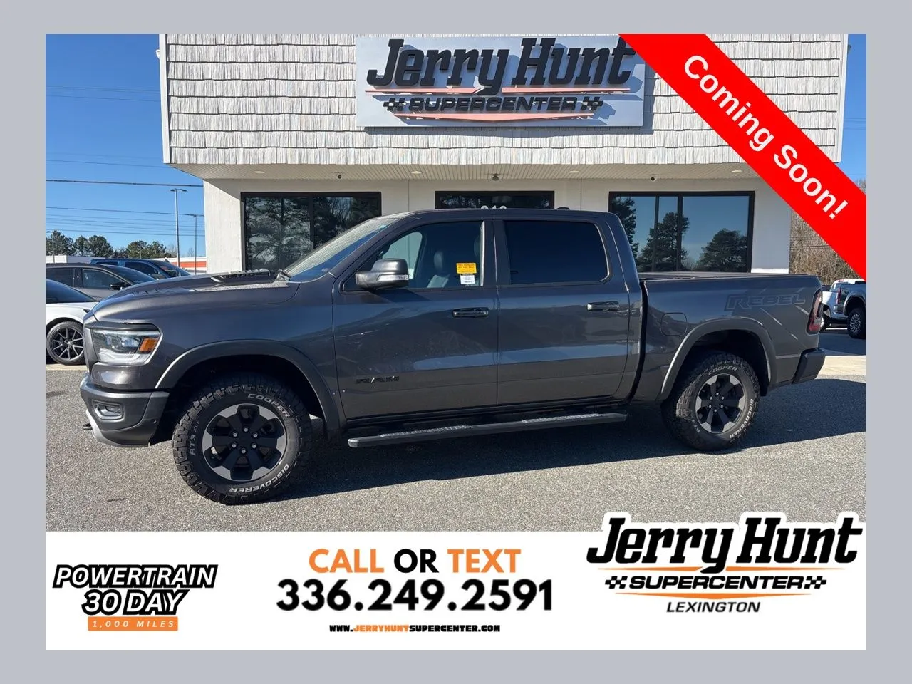 Gray 2020 Ram 1500 Rebel for sale in Lexington, NC