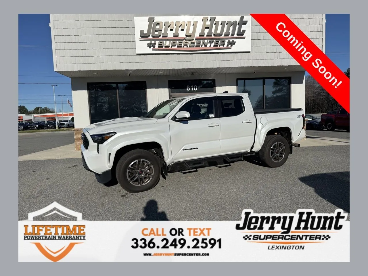 White 2024 Toyota Tacoma TRD Off-Road for sale in Lexington, NC