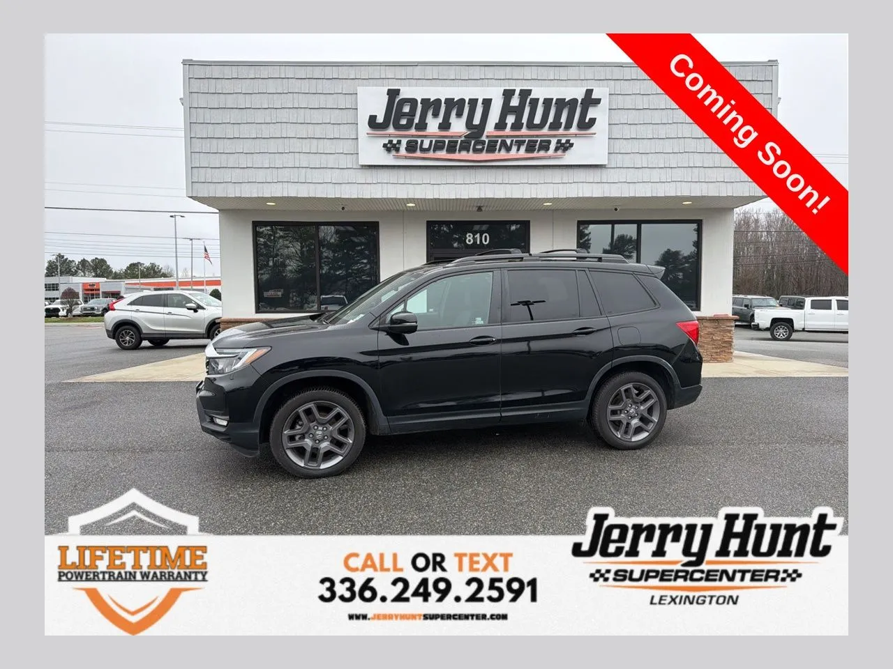 Black 2022 Honda Passport EX-L for sale in Lexington, NC