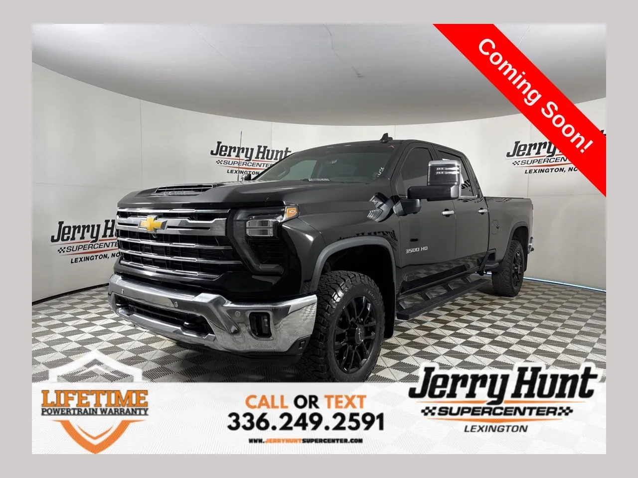 Black 2025 Chevrolet Silverado 3500HD LTZ for sale in Lexington, NC