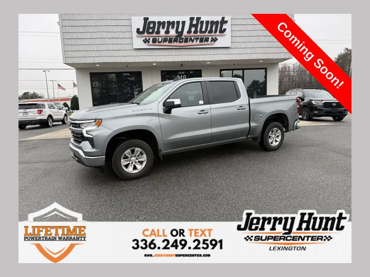 Gray 2025 Chevrolet Silverado 1500 LT for sale in Lexington, NC