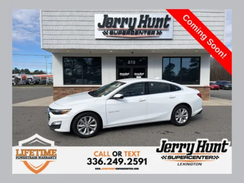 White 2024 Chevrolet Malibu LT for sale in Lexington, NC