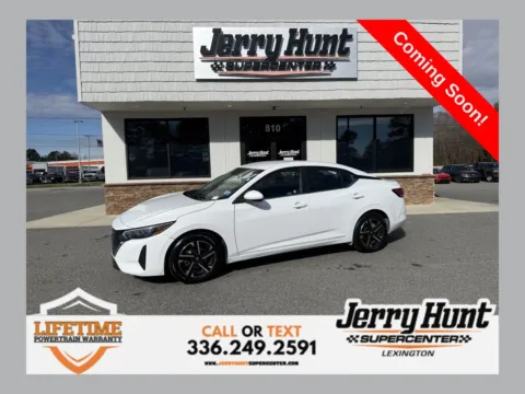 White 2024 Nissan Sentra SV for sale in Lexington, NC