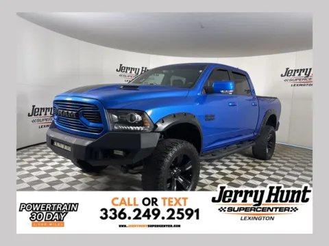 Blue 2018 Ram 1500 Sport for sale in Lexington, NC