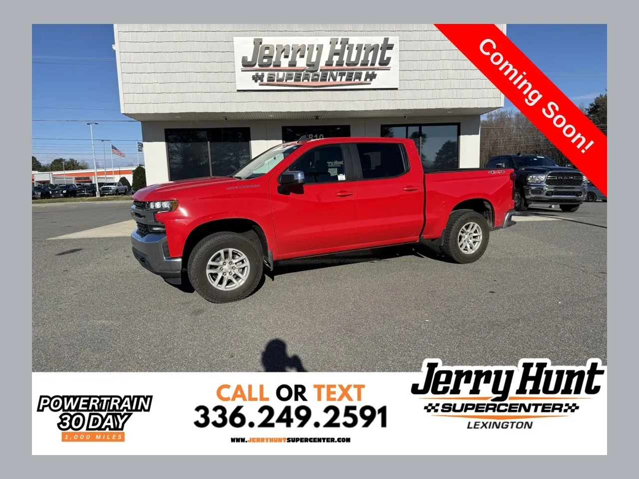 Red 2021 Chevrolet Silverado 1500 LT for sale in Lexington, NC