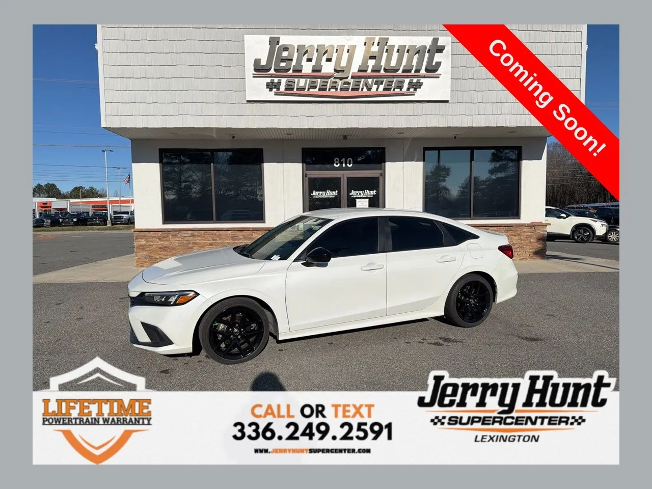 White 2022 Honda Civic Sport for sale in Lexington, NC