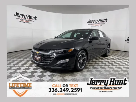 Black 2022 Chevrolet Malibu LT for sale in Lexington, NC