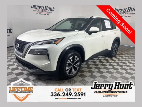 White 2023 Nissan Rogue SV for sale in Lexington, NC