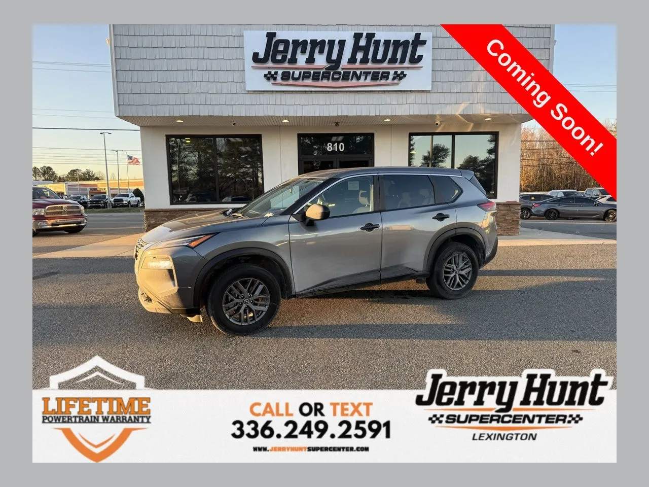 Gray 2023 Nissan Rogue S for sale in Lexington, NC