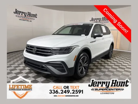 White 2024 Volkswagen Tiguan 2.0T Wolfsburg Edition for sale in Lexington, NC
