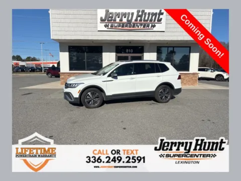White 2024 Volkswagen Tiguan 2.0T Wolfsburg Edition for sale in Lexington, NC
