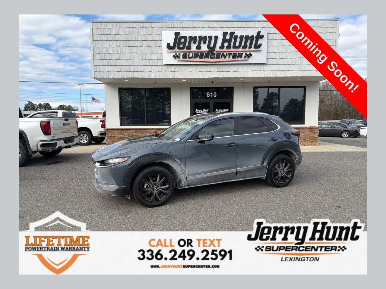 Gray 2024 Mazda CX-30 2.5 S Carbon Edition for sale in Lexington, NC