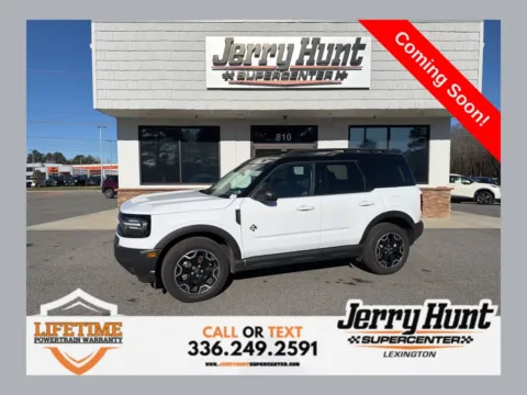 White 2025 Ford Bronco Sport Outer Banks for sale in Lexington, NC