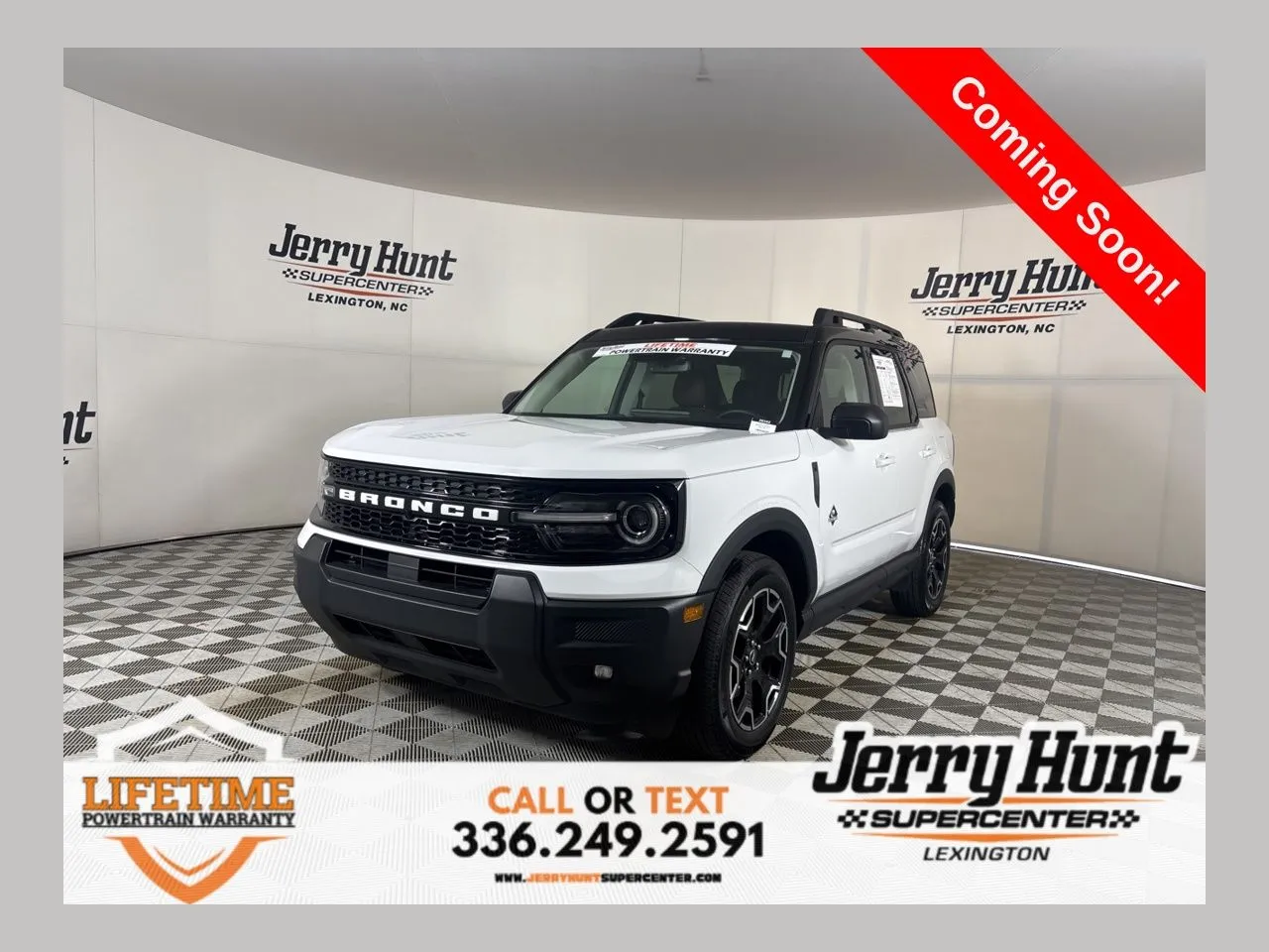 White 2025 Ford Bronco Sport Outer Banks for sale in Lexington, NC