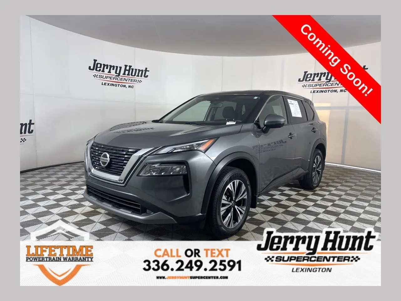 Gray 2021 Nissan Rogue SV for sale in Lexington, NC
