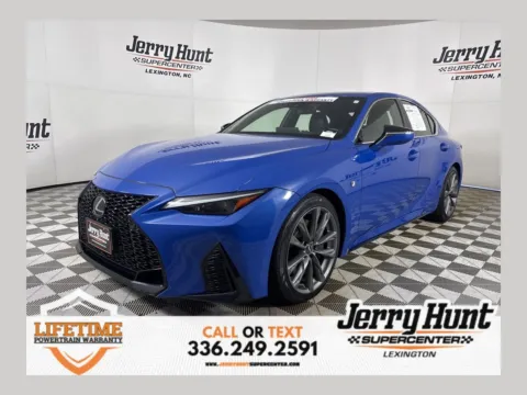 Blue 2023 Lexus IS 350 F SPORT for sale in Lexington, NC