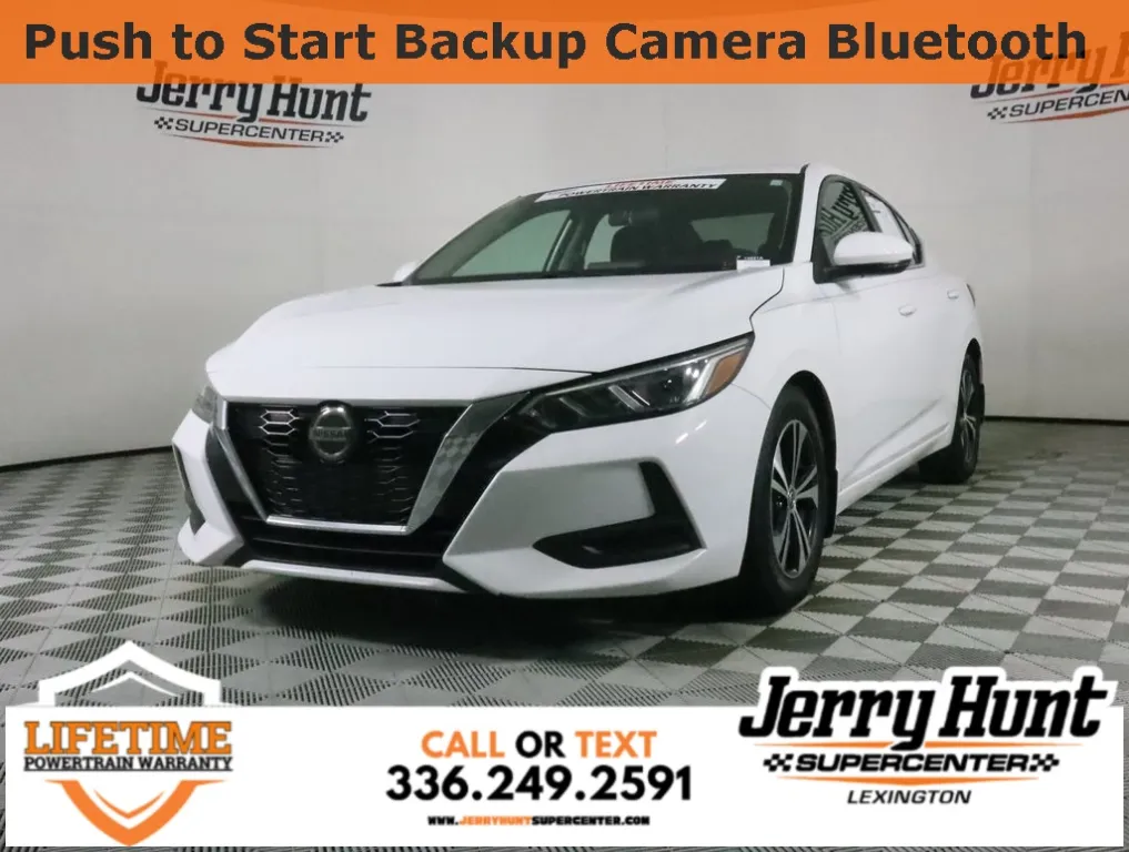 Used 2020 Nissan Sentra SV for sale in Lexington, NC at Jerry Hunt