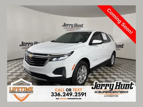 White 2022 Chevrolet Equinox LT for sale in Lexington, NC
