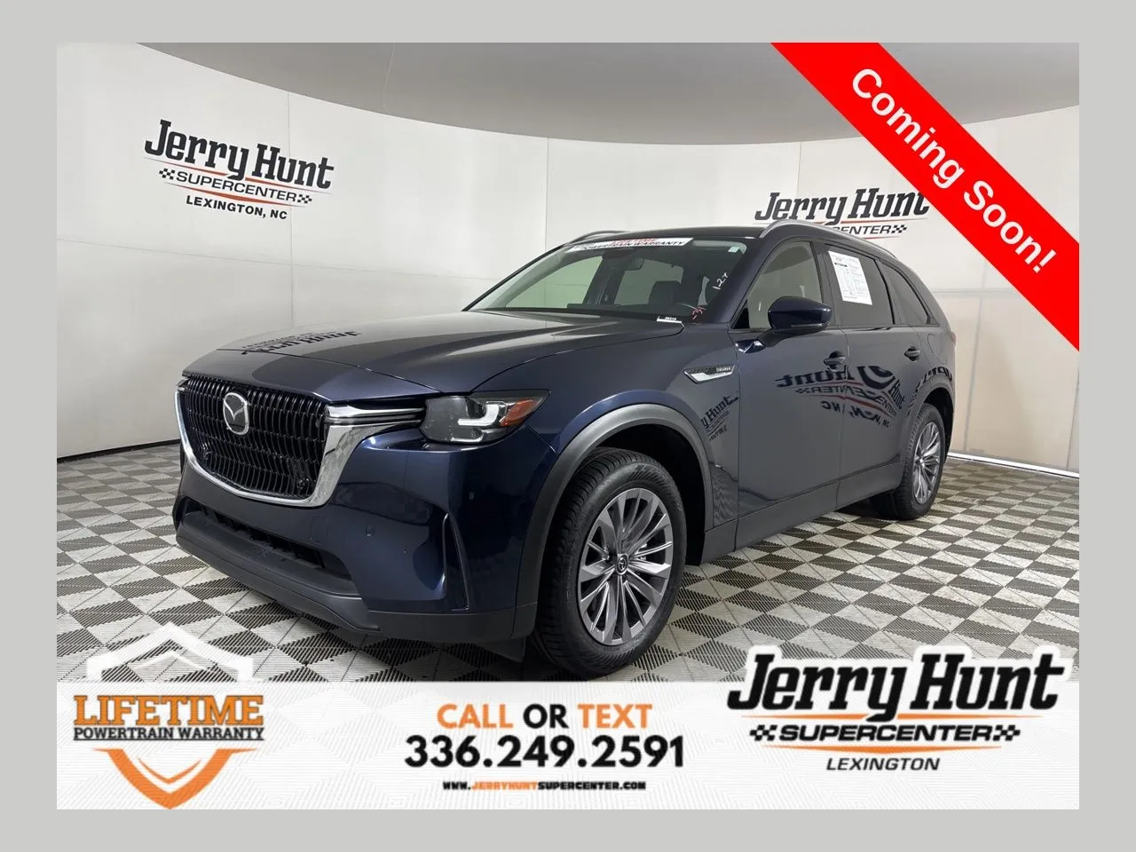 Blue 2025 Mazda CX-90 3.3 Turbo Preferred for sale in Lexington, NC