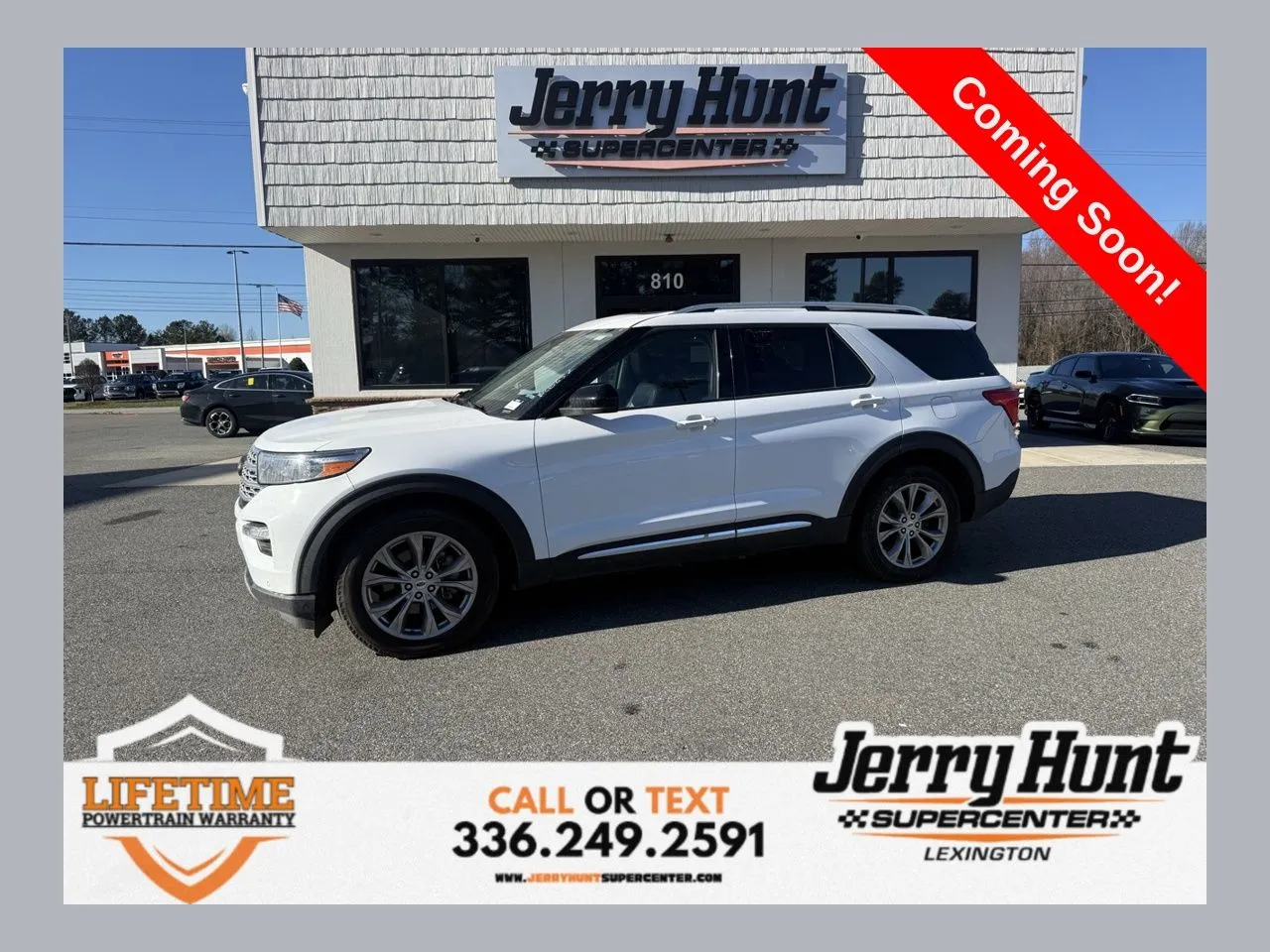 Gray 2024 Ford Explorer Limited for sale in Lexington, NC