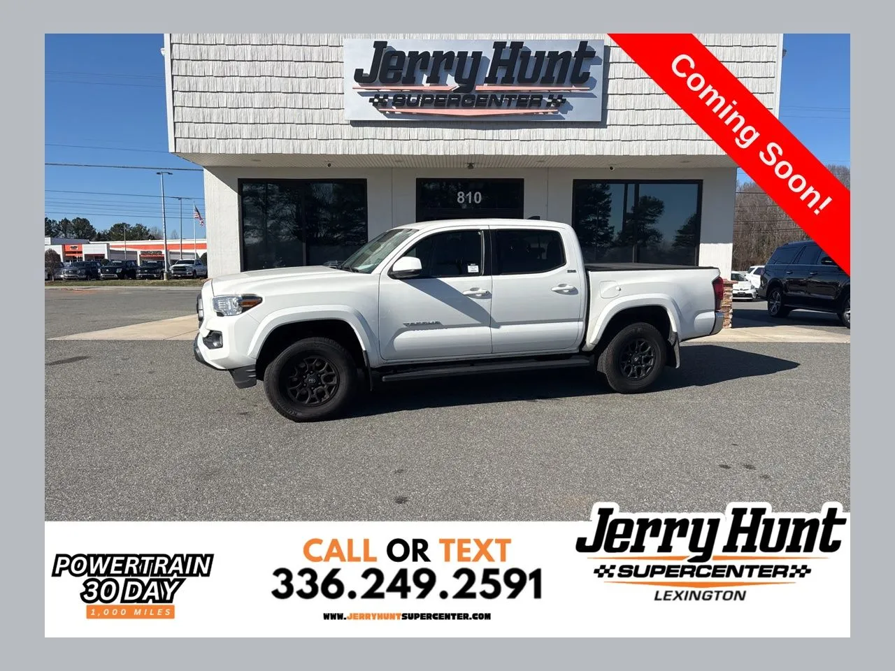 White 2020 Toyota Tacoma SR5 for sale in Lexington, NC