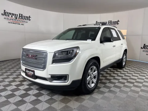 White 2014 GMC Acadia SLE-2 for sale in Lexington, NC