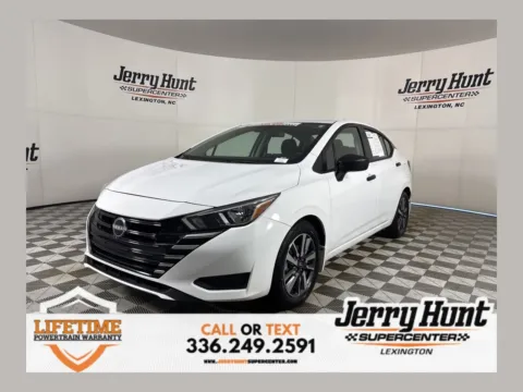 White 2024 Nissan Versa 1.6 S for sale in Lexington, NC