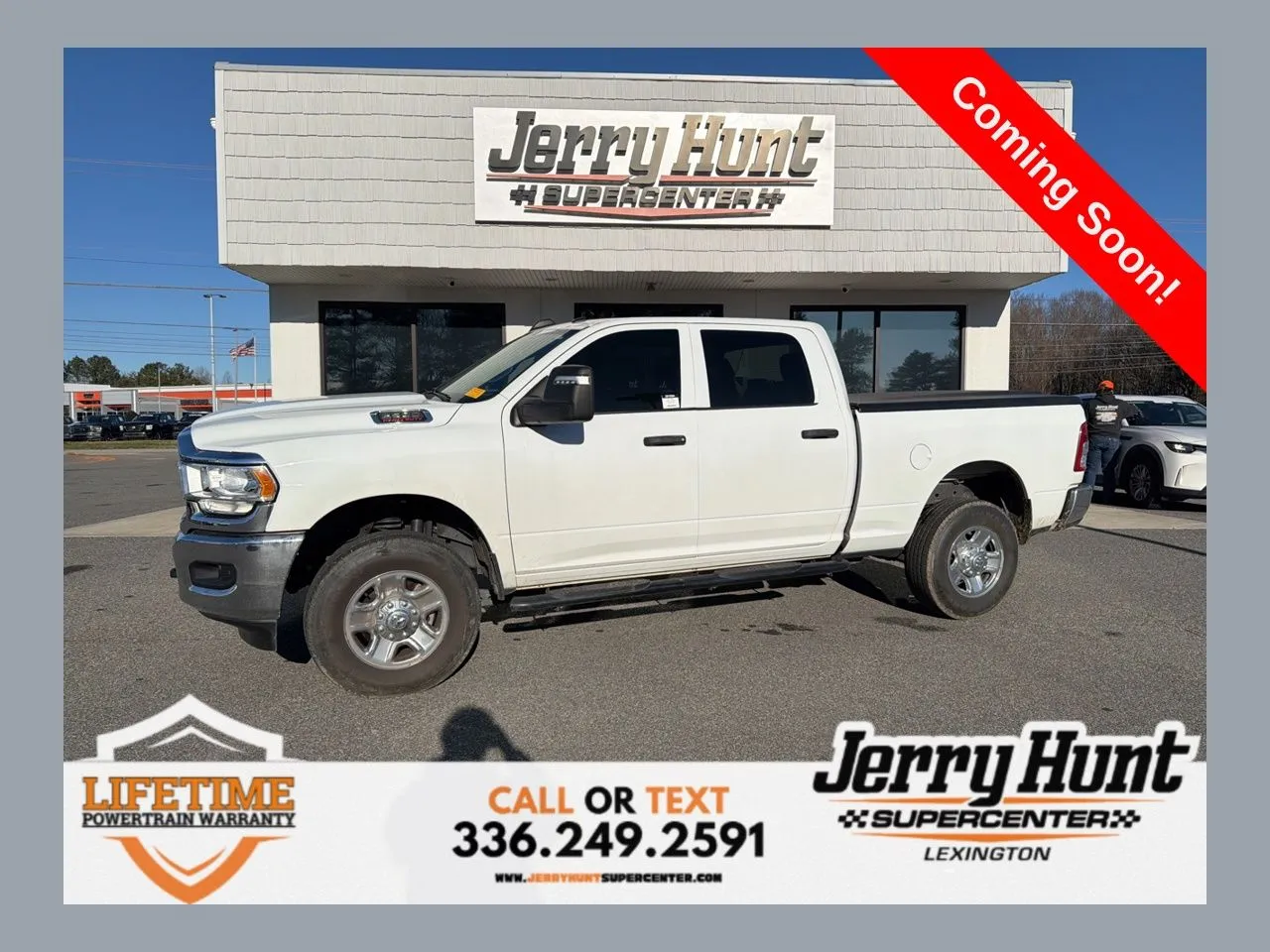 White 2023 Ram 2500 Tradesman for sale in Lexington, NC