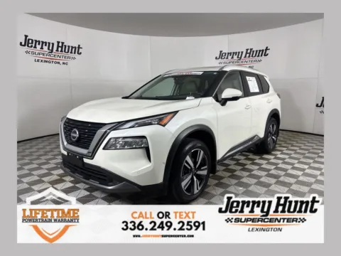White 2023 Nissan Rogue SL for sale in Lexington, NC