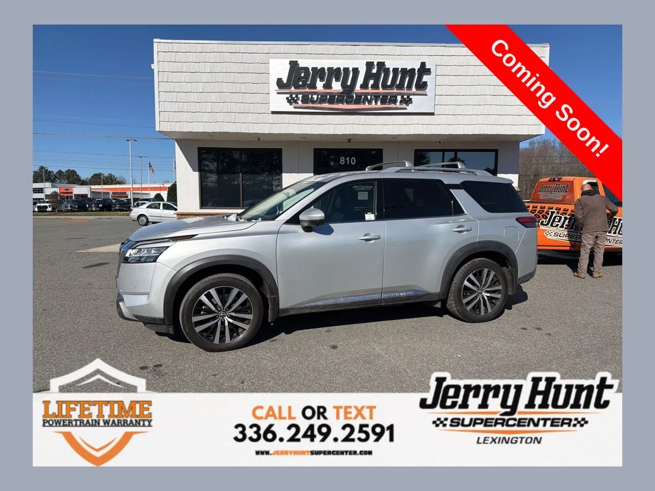 Silver 2023 Nissan Pathfinder Platinum for sale in Lexington, NC