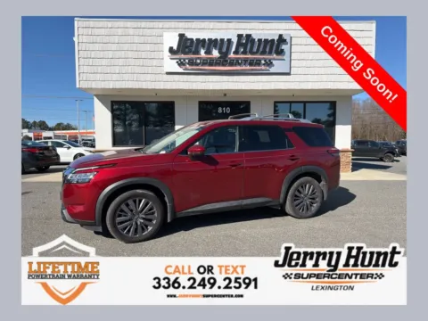 Red 2023 Nissan Pathfinder SL for sale in Lexington, NC