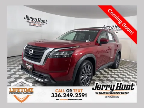 Red 2023 Nissan Pathfinder SL for sale in Lexington, NC