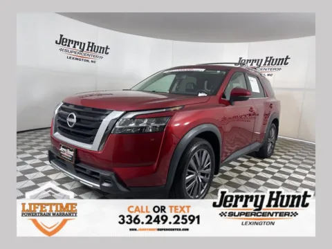 Red 2023 Nissan Pathfinder SL for sale in Lexington, NC