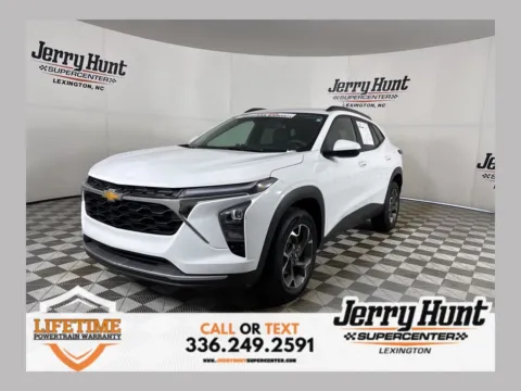 White 2024 Chevrolet Trax LT for sale in Lexington, NC