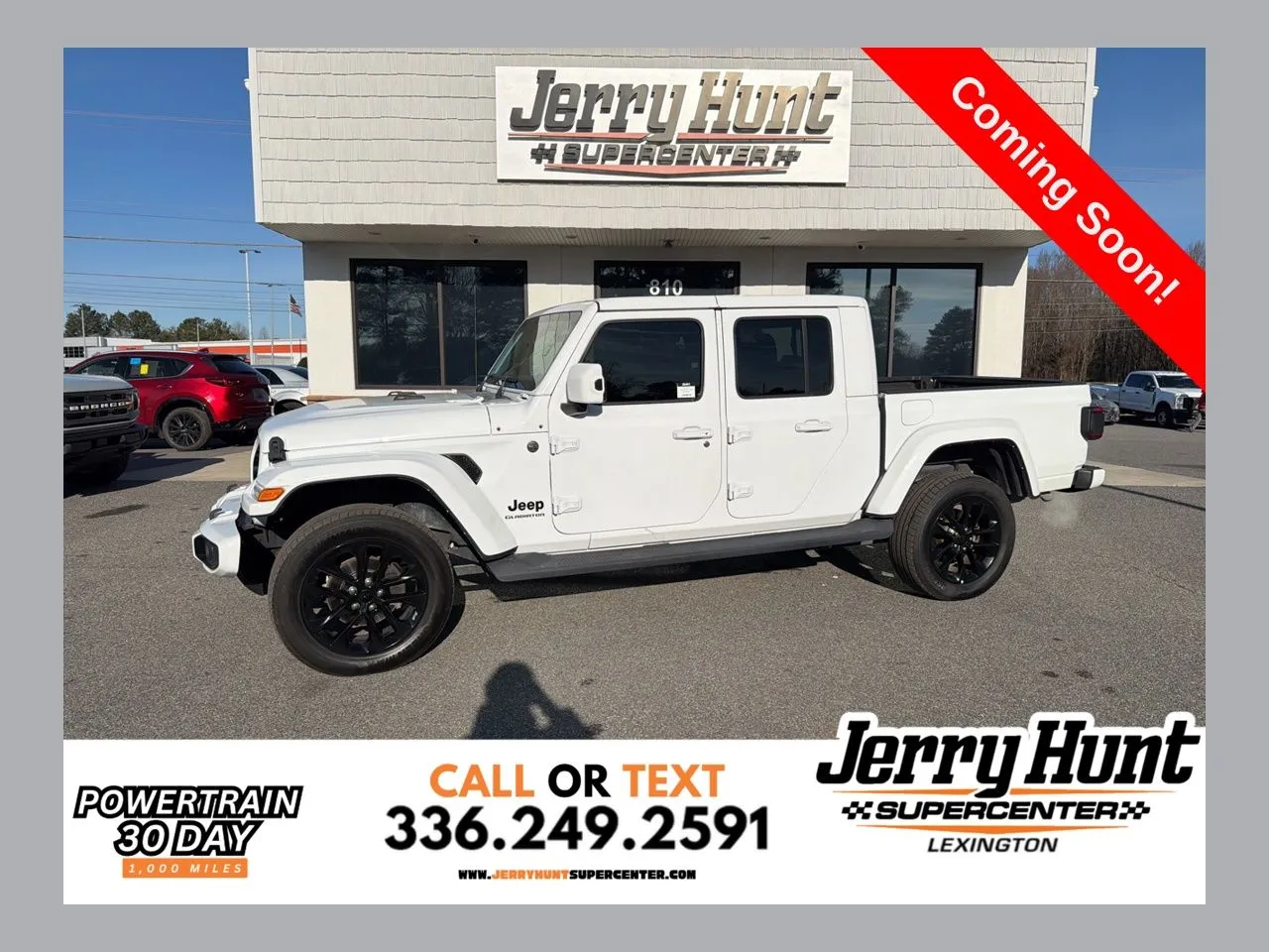 White 2021 Jeep Gladiator High Altitude for sale in Lexington, NC
