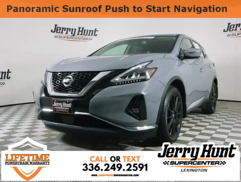 Used 2021 Nissan Murano SL for sale in Lexington, NC at Jerry Hunt