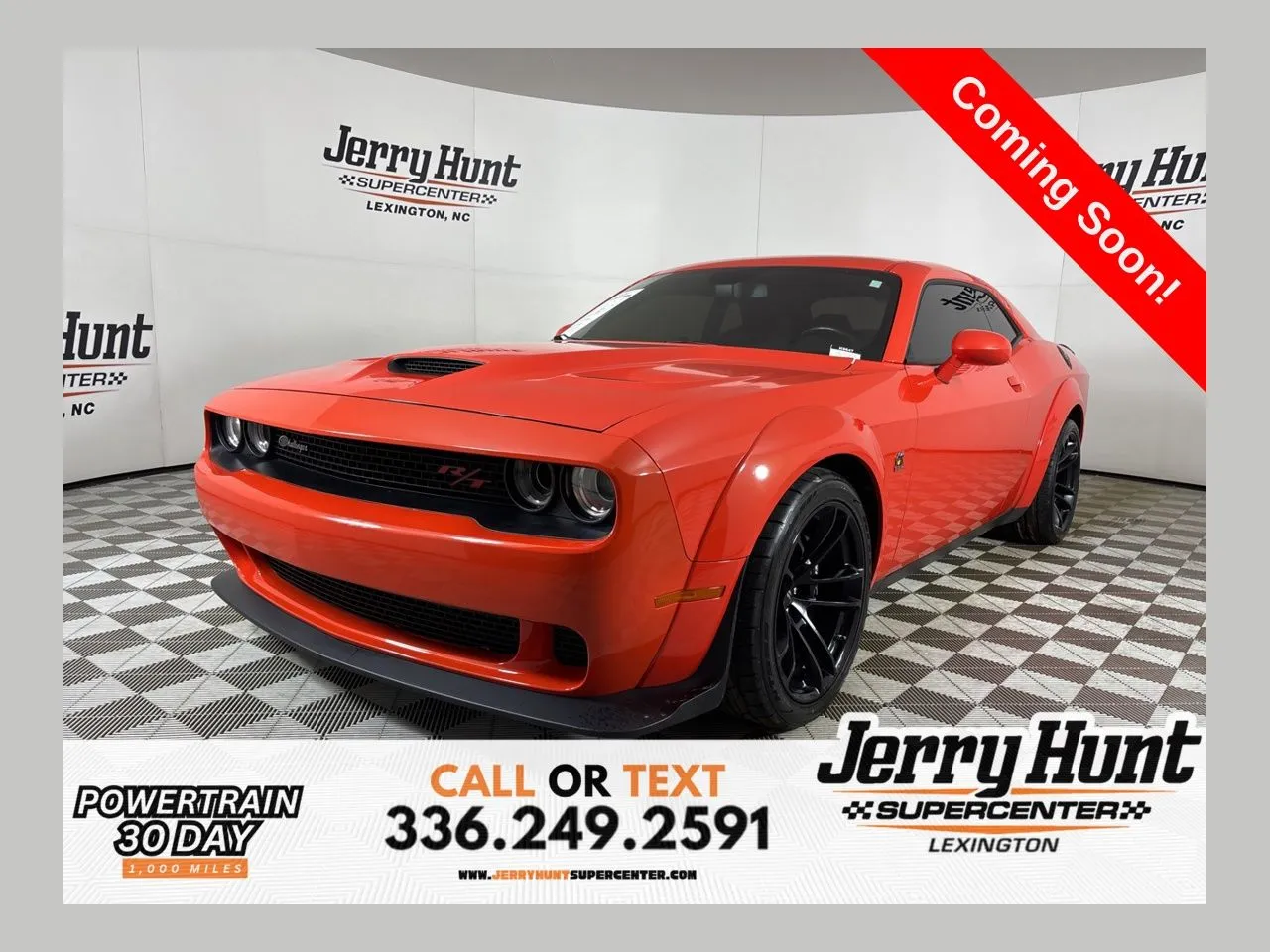 Orange 2021 Dodge Challenger R/T Scat Pack Widebody for sale in Lexington, NC
