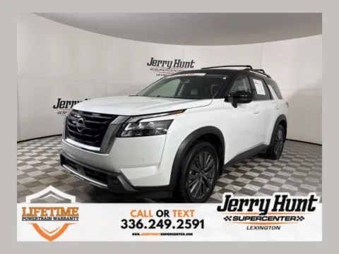 White 2025 Nissan Pathfinder SL for sale in Lexington, NC