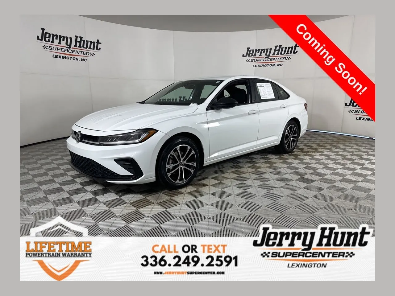 White 2025 Volkswagen Jetta 1.5T Sport for sale in Lexington, NC