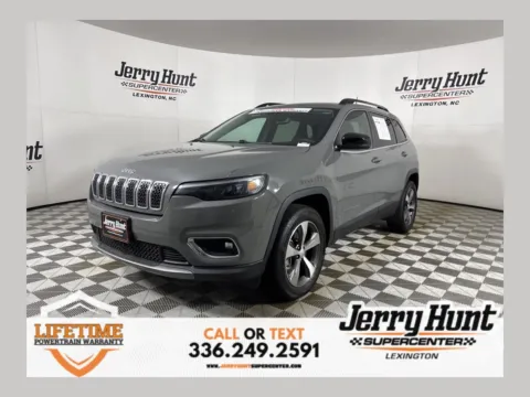 Gray 2022 Jeep Cherokee Limited for sale in Lexington, NC