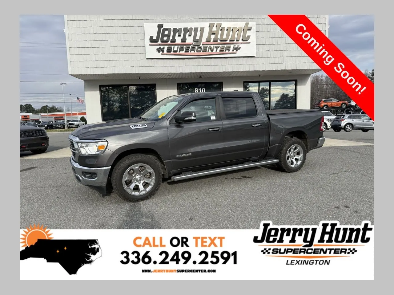 Gray 2019 Ram 1500 Big Horn/Lone Star for sale in Lexington, NC