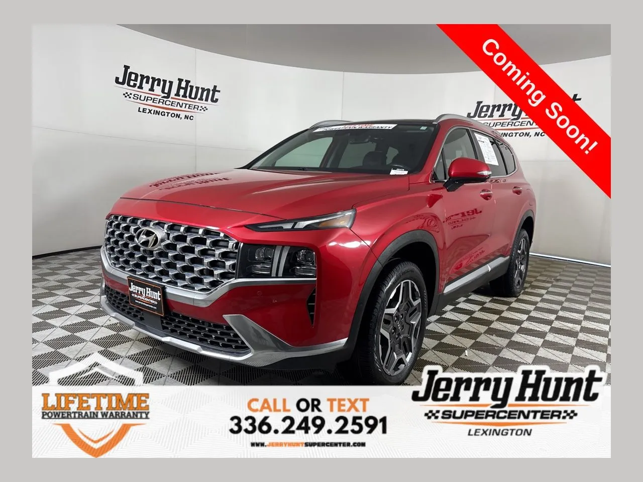 Red 2023 Hyundai Santa Fe Limited for sale in Lexington, NC