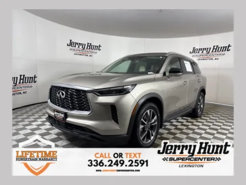 Silver 2023 INFINITI QX60 LUXE for sale in Lexington, NC