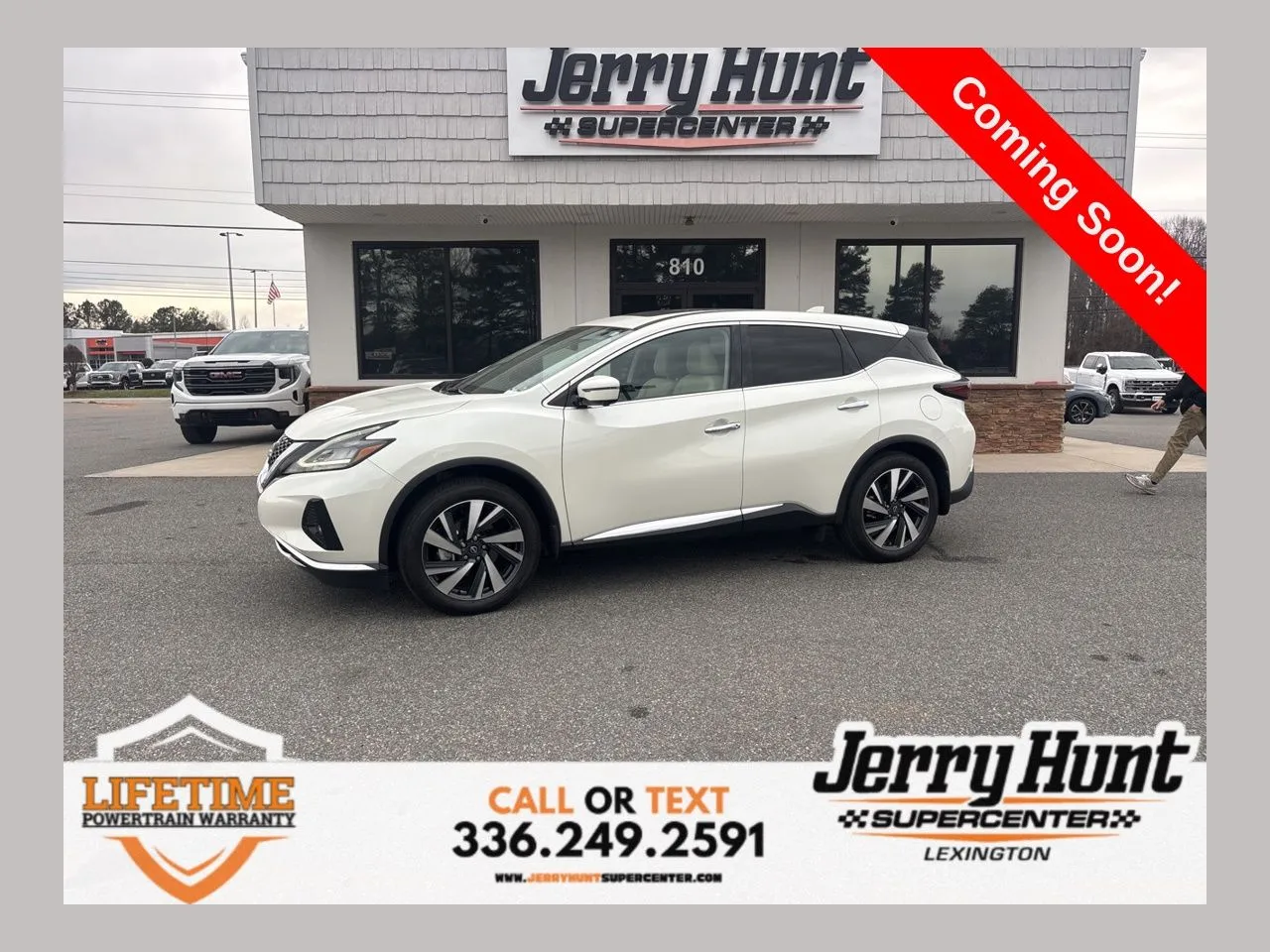 White 2023 Nissan Murano SL for sale in Lexington, NC