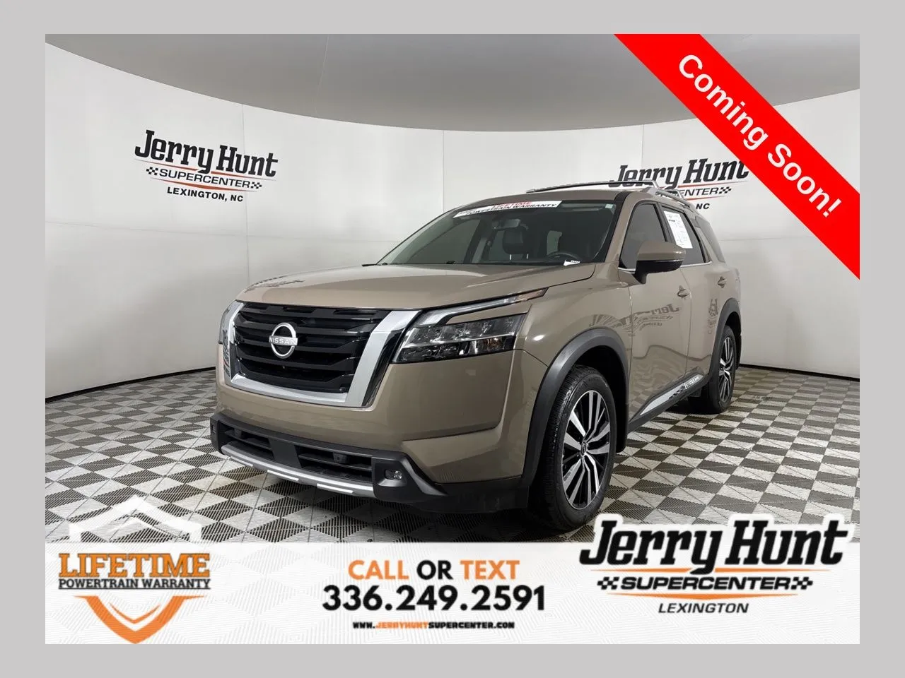 Beige 2024 Nissan Pathfinder Platinum for sale in Lexington, NC