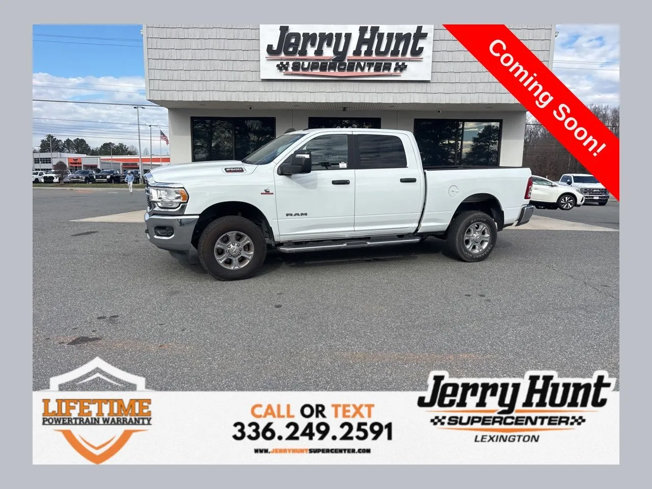 White 2024 Ram 2500 Big Horn for sale in Lexington, NC