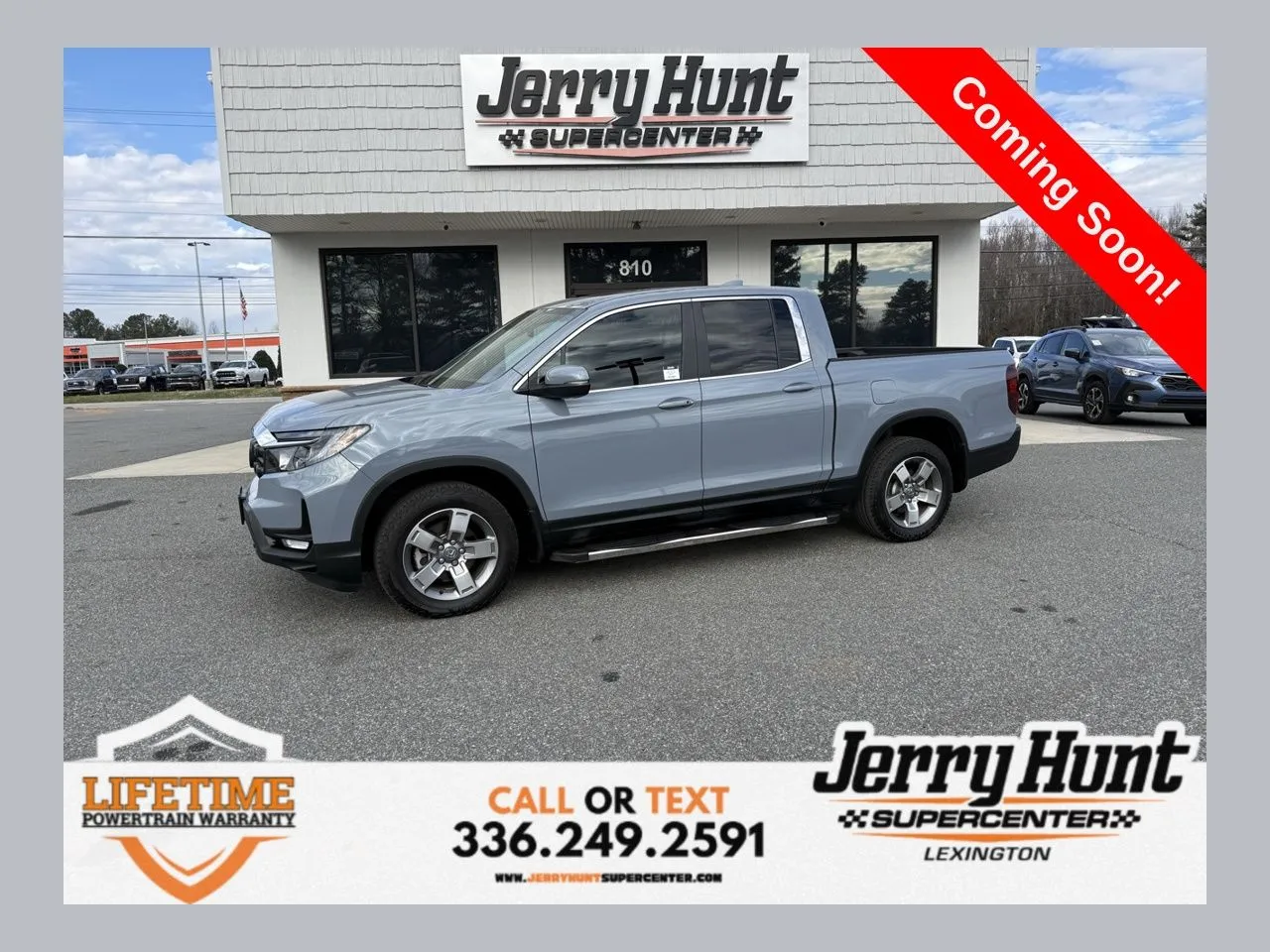Silver 2025 Honda Ridgeline RTL for sale in Lexington, NC