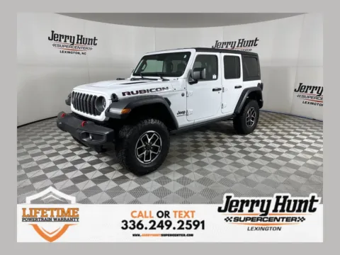 White 2025 Jeep Wrangler Rubicon for sale in Lexington, NC
